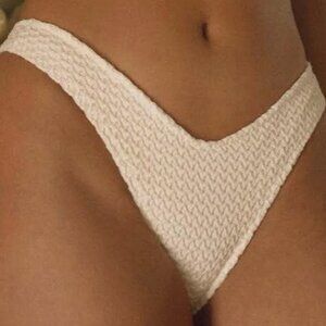 montce bone crochet Lulu (Zig-Zag Stitch) Bikini Bottom M